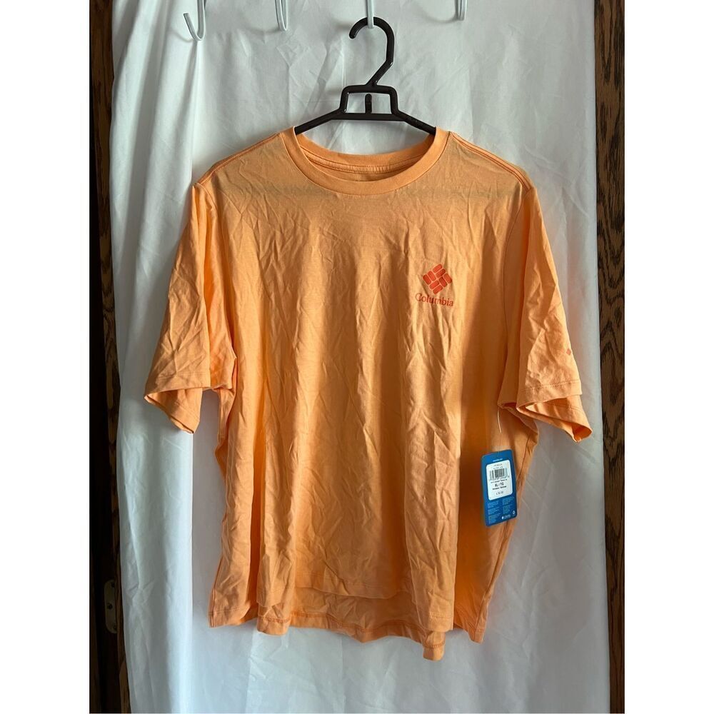 Columbia Orange T-Shirt Woman’s Size XL NEW